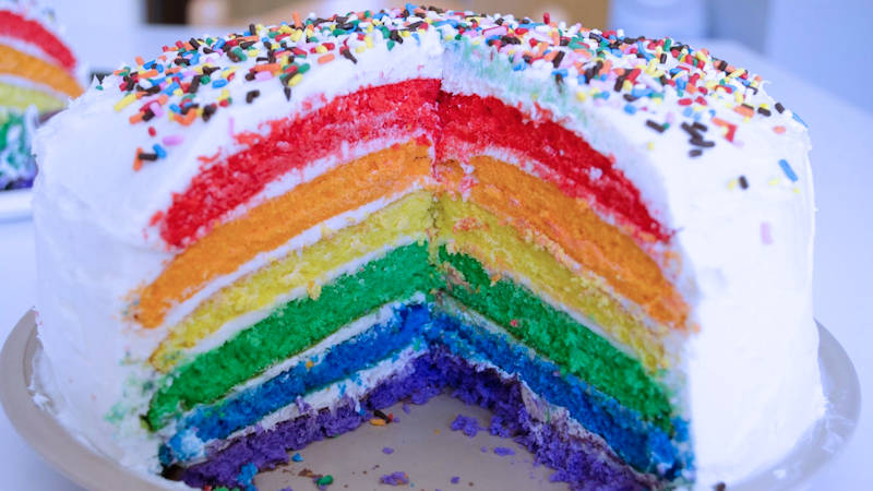 Torta Arcobaleno Ricette Bimby