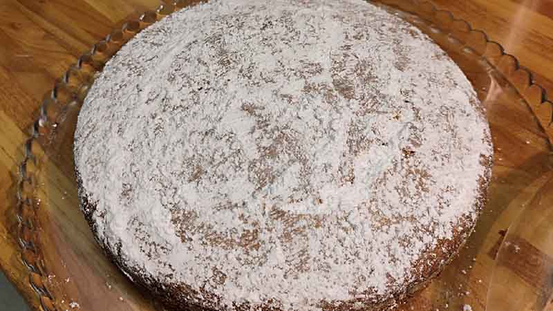 Torta Camilla con succo d'arancia