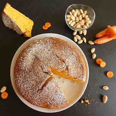 Torta Camilla semi integrale senza zucchero