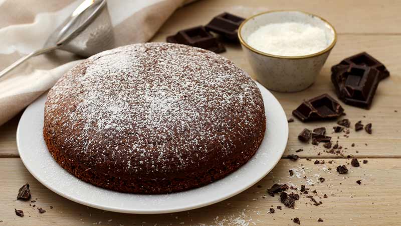 Torta cioccolato e cocco