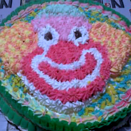 Torta clown di Angela