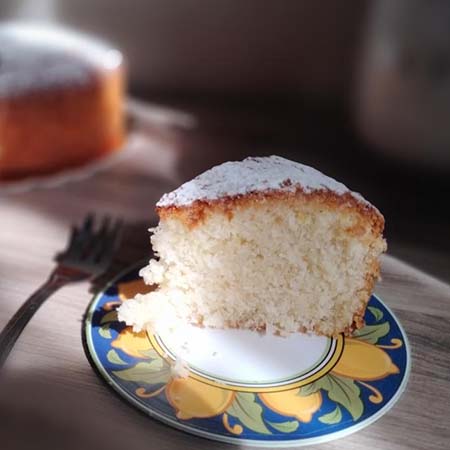 Torta cocco e limone