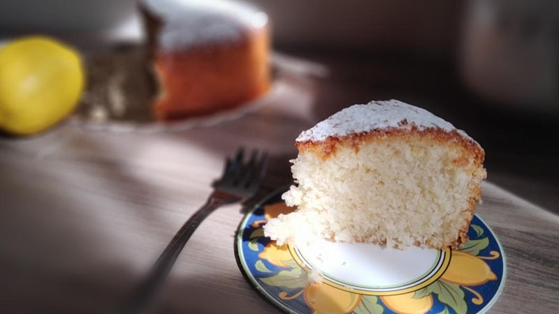 Torta cocco e limone