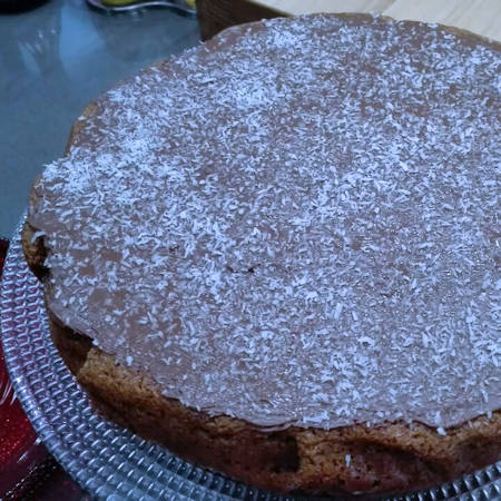 Torta cocco e Nutella senza glutine