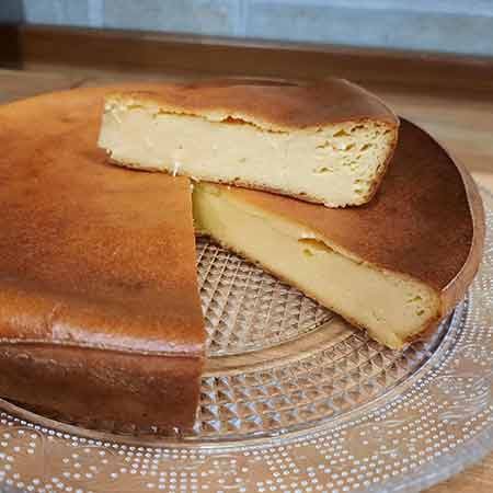 Torta cremosa alla ricotta