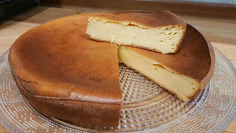 Torta cremosa alla ricotta