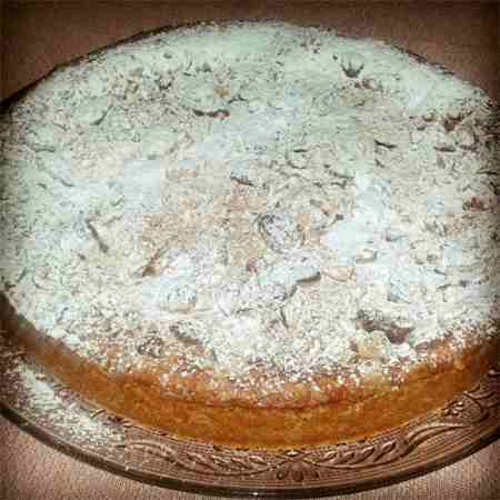 Torta della nonna alle mandorle