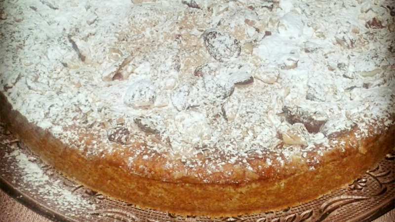 Torta della nonna alle mandorle