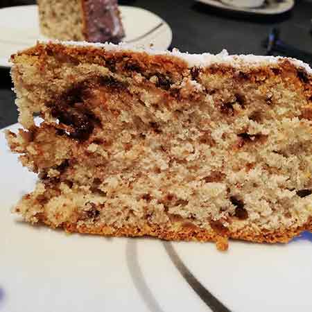 Torta di albumi e mandorle