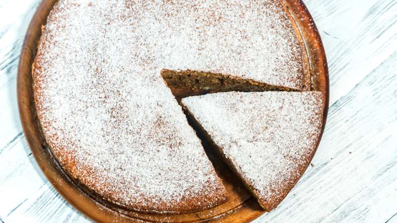 Torta di amaretti