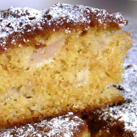 Torta di mele e nocciole