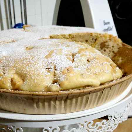 Torta di mele e noci