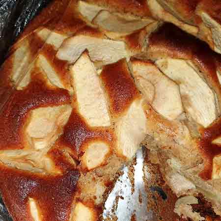 Torta di mele integrale senza zucchero