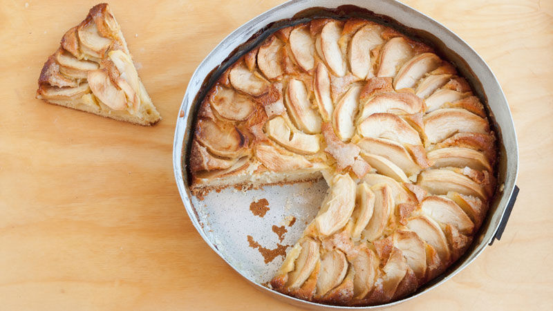 Torta di mele veloce senza glutine