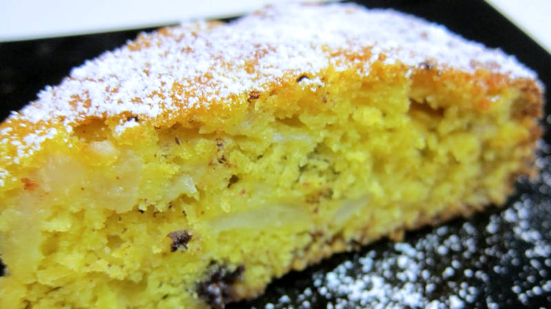 Torta morbida ricotta e pere