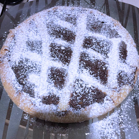 Torta di riso e cioccolato