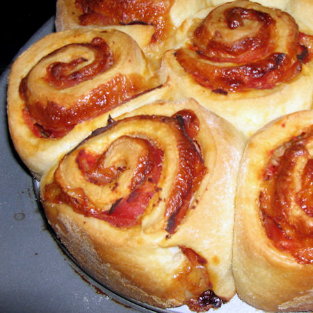 Torta di rose salata