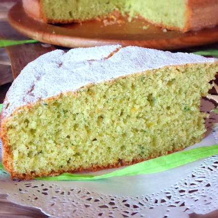 Torta di zucchine dolce