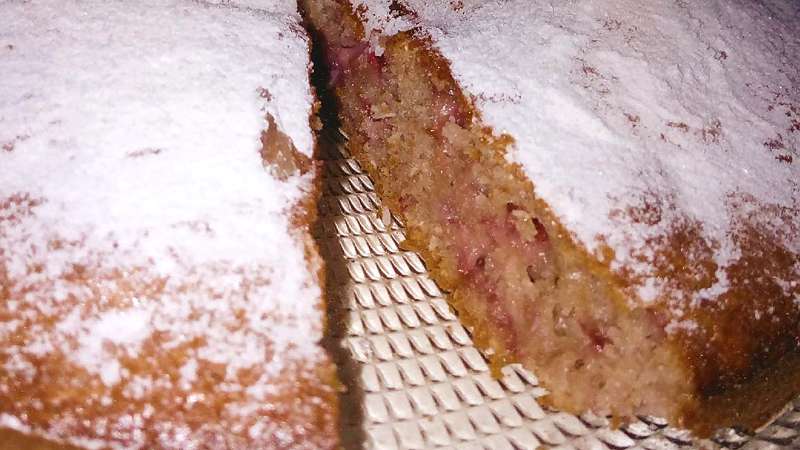 Torta fragole e cocco