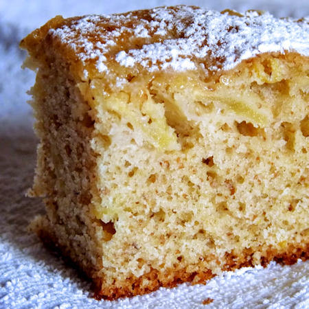 Torta integrale di mele