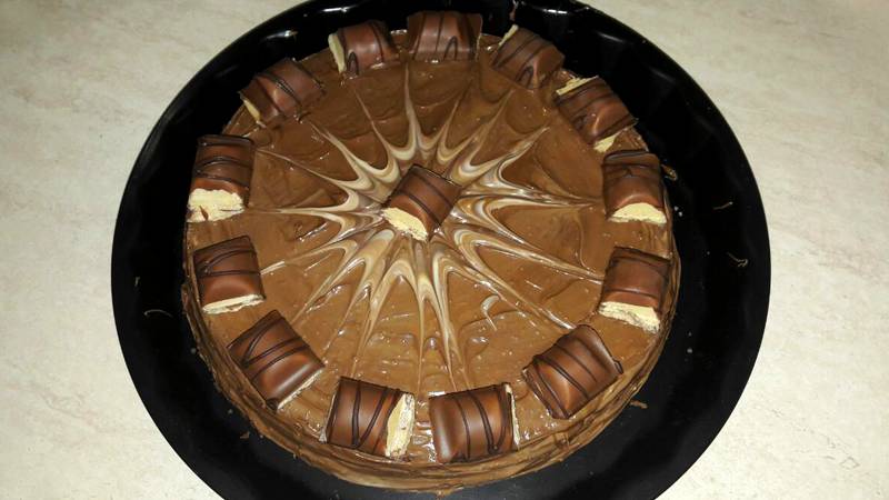 Torta Kinder Bueno