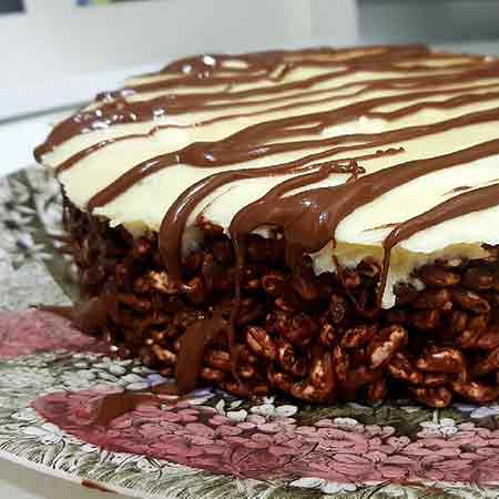 Torta Kinder cereali