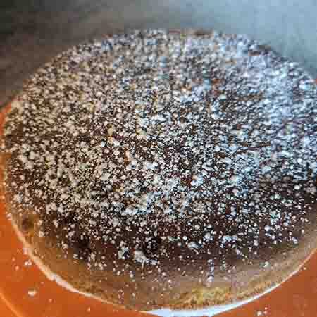 Torta mandorle e gocce di cioccolato