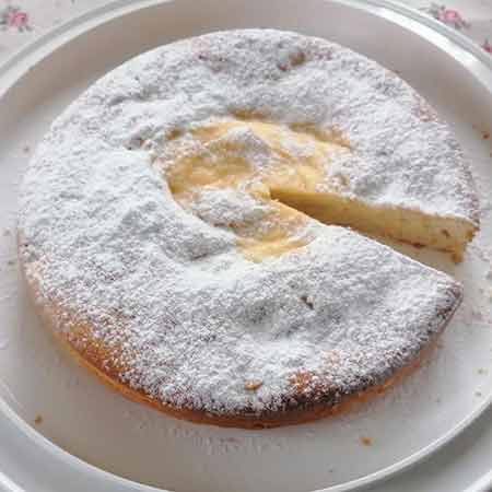 Torta mele, pere e crema