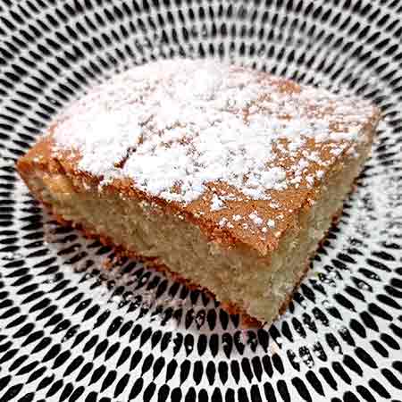 Torta morbida con farina di riso