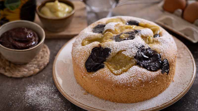 Torta Nua Crema E Cioccolato Ricette Bimby