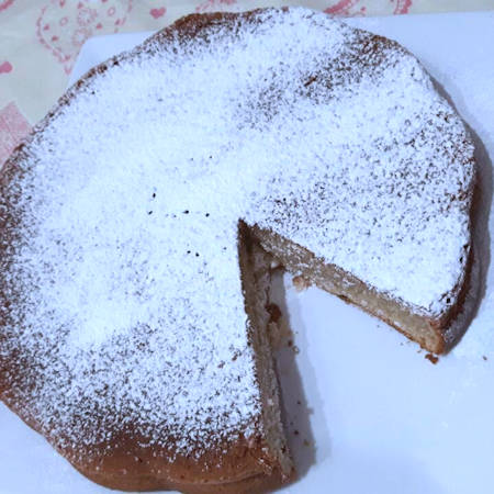 Torta nuvola alla banana