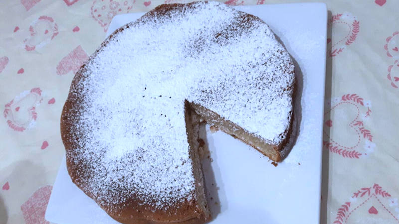 Torta nuvola alla banana