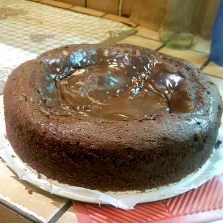 Torta nuvola cioccolato e Nutella