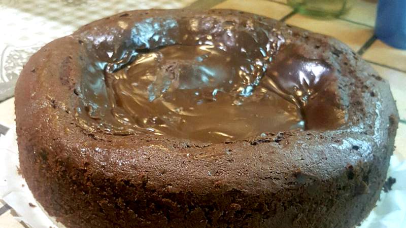 Torta nuvola cioccolato e Nutella