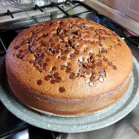 Torta nuvola con uova di Pasqua