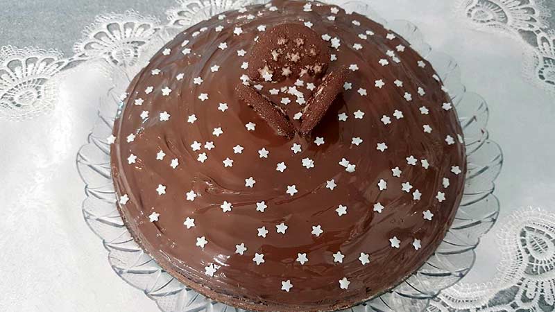 Torta Pan di Stelle 3 ingredienti