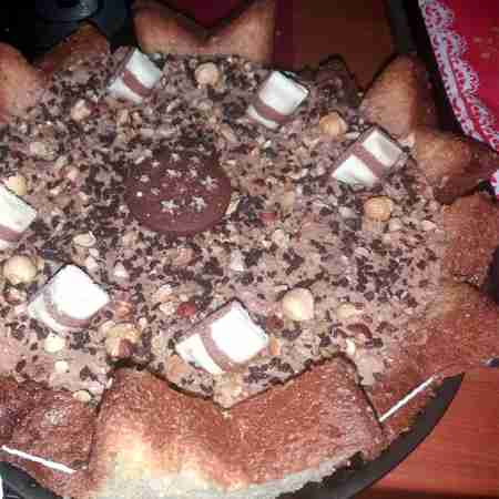 Torta pandoro Kinder