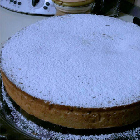 Torta pasticciotto con ricotta e gocce di cioccolato