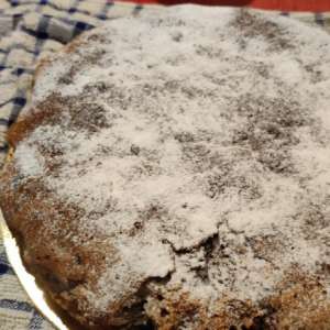 Torta pere, noci e gocce di cioccolato