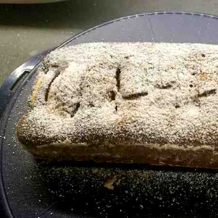 Plumcake mele cioccolato e cannella