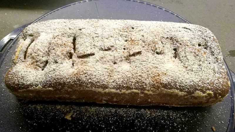 Plumcake mele cioccolato e cannella