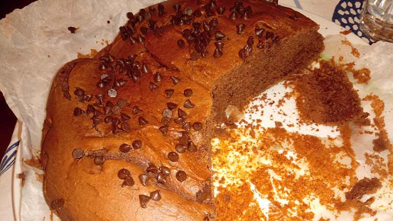 Torta ricotta e cacao