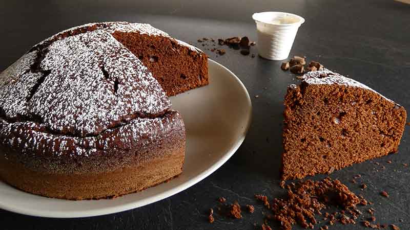 Torta ricotta e cioccolato