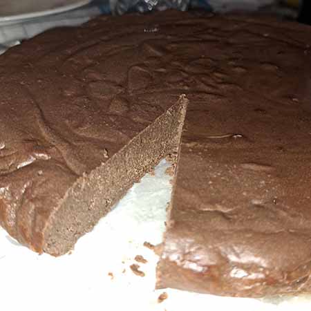 Torta ricotta e cioccolato senza glutine