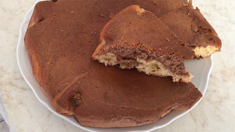 Torta ricotta e Nutella