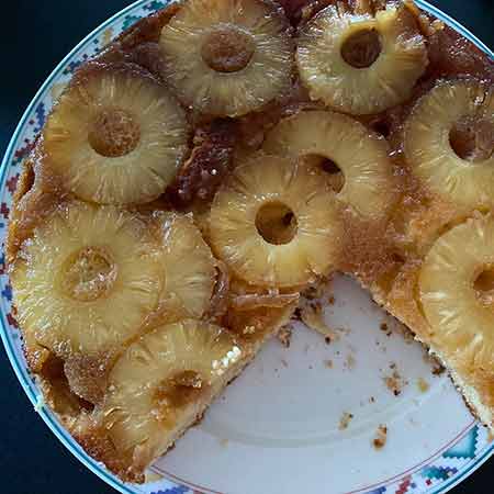 Torta rovesciata all'ananas