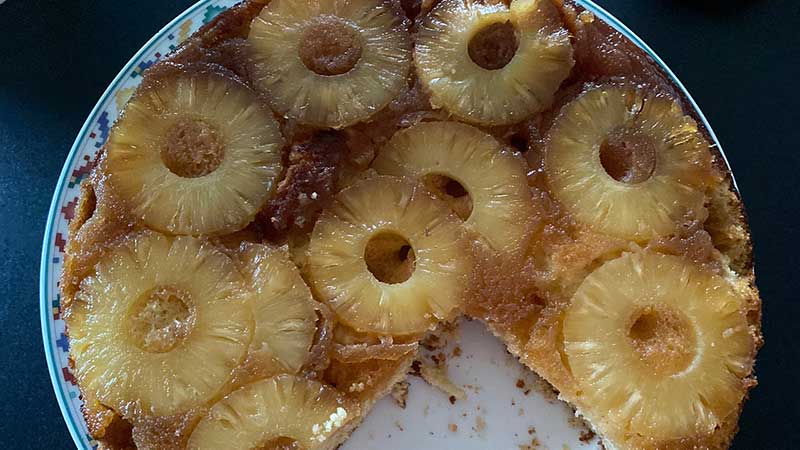 Torta rovesciata all'ananas