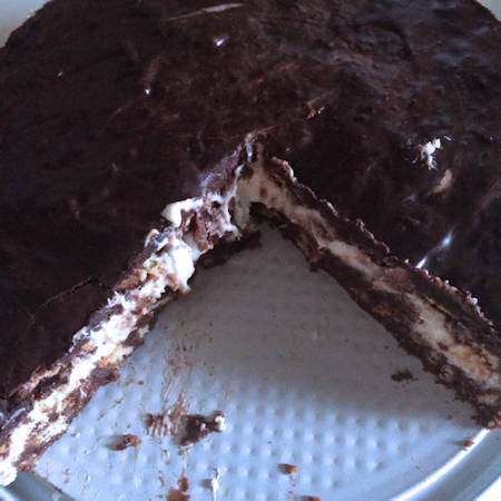 Torta salame al cioccolato