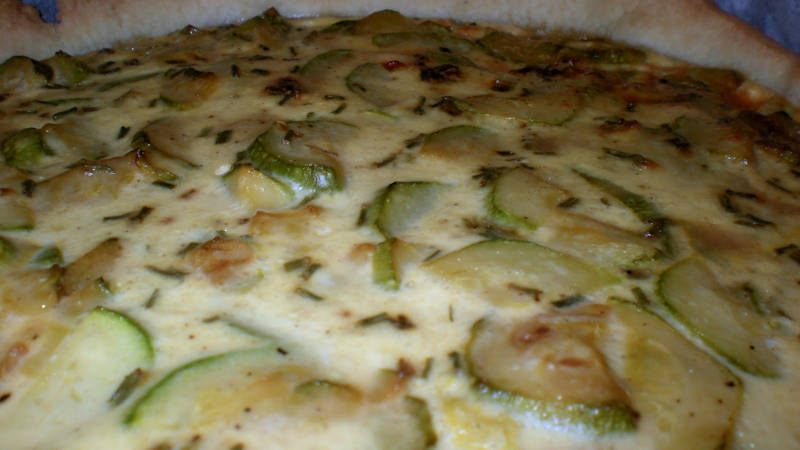 Torta salata zucchine e tonno