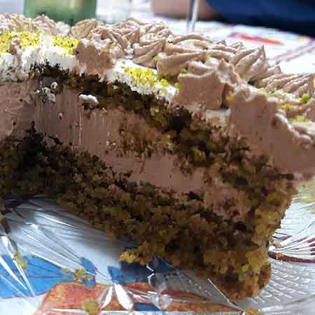 Torta siciliana al pistacchio